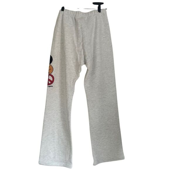 madhappy New York Exclusive Unisex Straight Leg Fleece Sweatpant Ash Medium NEW - Picture 3 of 8